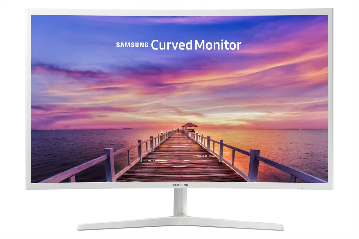 Samsung C32F395FWU 81.3 cm (32") 1920 x 1080 pixels Full HD LED White Monitor
