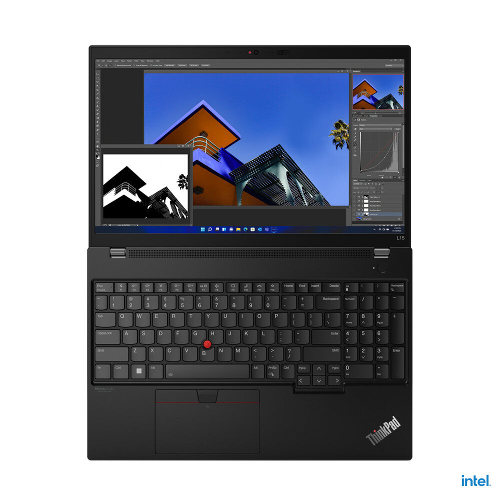 Lenovo ThinkPad L15 Gen 3 Laptop - 39.6 cm (15.6&quot;) - Intel® Core™ i7-1255U - 16 GB DDR4-SDRAM - 512 GB SSD - Wi-Fi 6 - Windows 11 Pro - Black