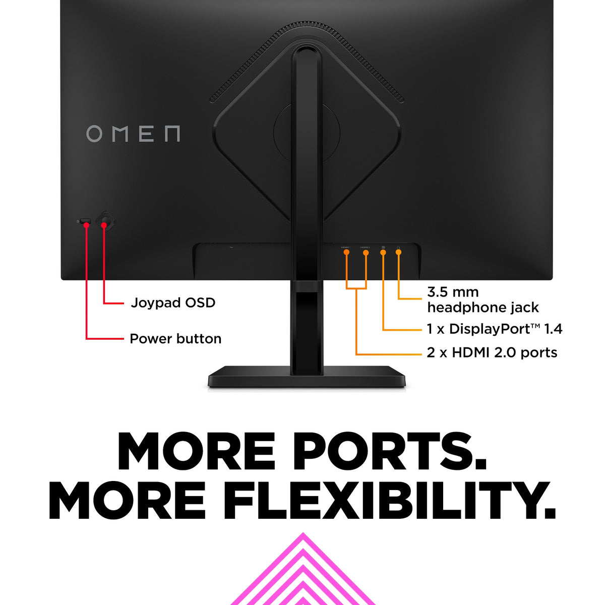 HP OMEN - 68.6 cm (27") - 2560 x 1440 pixels Quad HD Gaming Monitor