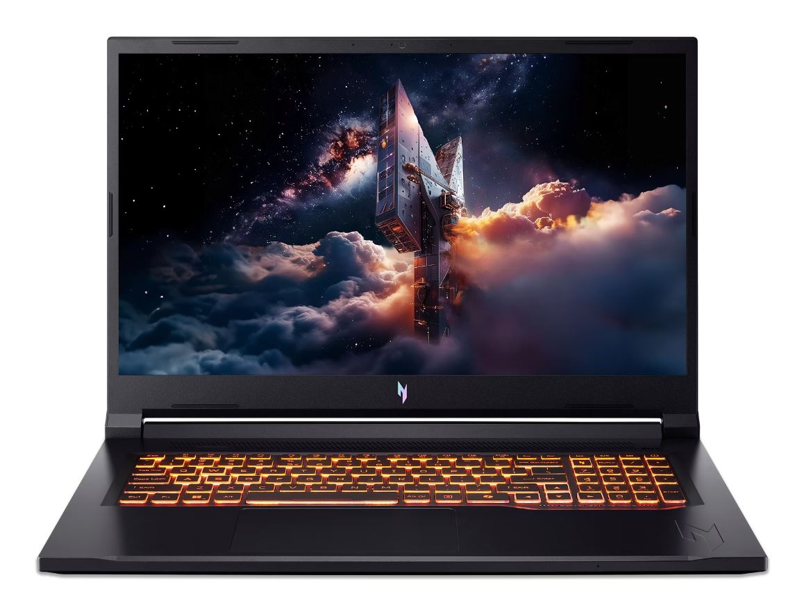 Acer Nitro V 17 AI ANV17-41-R3UC Copilot+ PC AMD Ryzen™ 7 260 Laptop 43.9 cm (17.3") Quad HD 16 GB DDR5-SDRAM 1 TB SSD NVIDIA GeForce RTX 5060 Wi-Fi 6E (802.11ax) Windows 11 Home Black