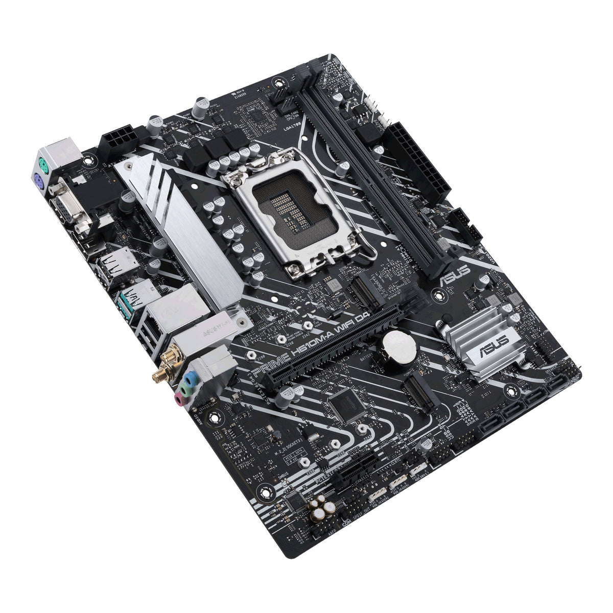 ASUS PRIME H610M-A WIFI D4 micro ATX motherboard - Intel H610 LGA 1700