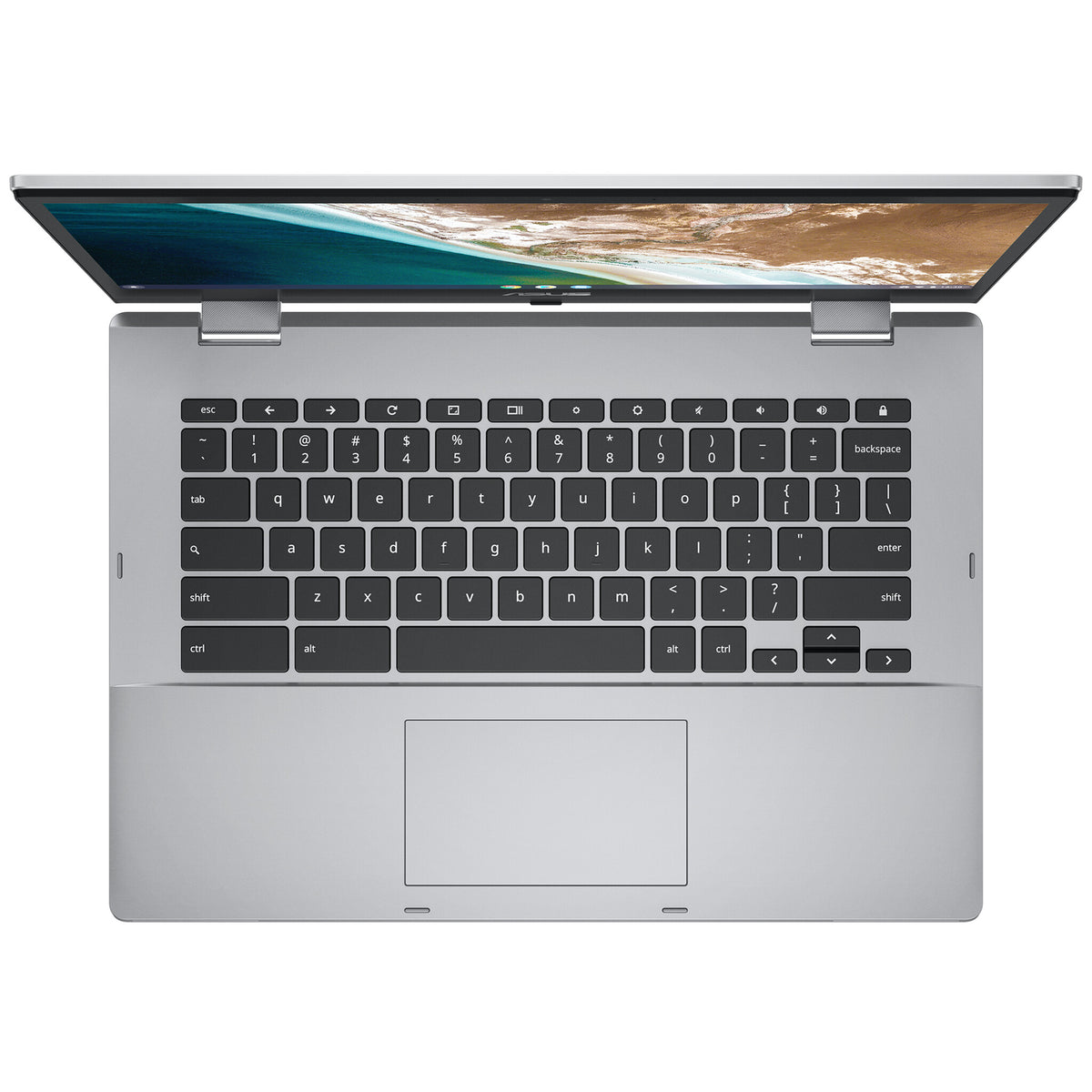 ASUS Chromebook CB1400CKA-NK0570 - 35.6 cm (14") - Intel® Celeron® N N4500 - 4 GB LPDDR4x-SDRAM - 64 GB eMMC - Wi-Fi 6 - ChromeOS - Silver