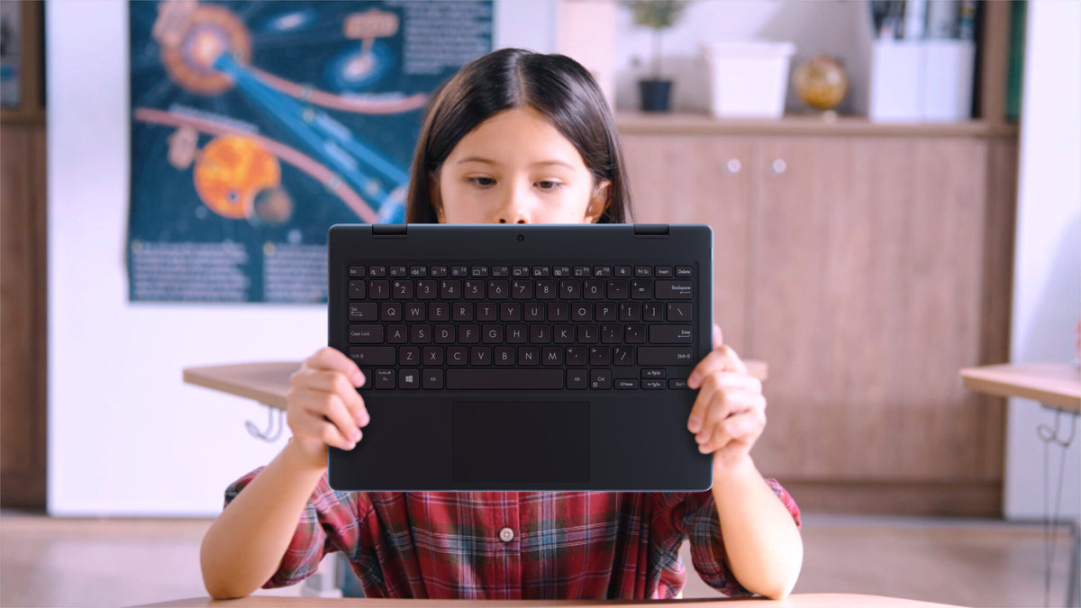 ASUS BR1100F-CS41XAS-3Y Hybrid (2-in-1) - 29.5 cm (11.6&quot;) - Touchscreen - Intel® Celeron® N4500 - 4 GB DDR4-SDRAM - 128 GB SSD - Wi-Fi 6 - Windows 11 Pro Education - Grey