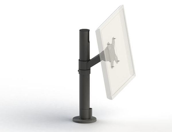 Ergonomic Solutions SpacePole POS SpacePole 39.9 cm (15.7) Black Desk"