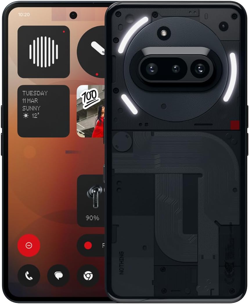 Nothing Phone (3a) - 128GB + 8GB - Black