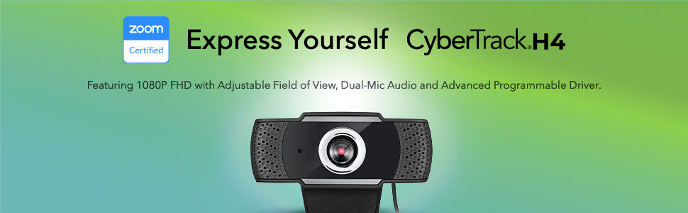 Adesso CyberTrack H4 - 2.1 MP 1920 x 1080 pixels USB webcam