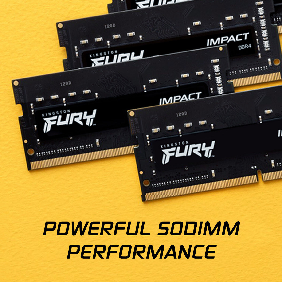 Kingston Technology FURY Impact - 32 GB 2 x 16 GB 2666MT/s DDR4 SO-DIMM memory module