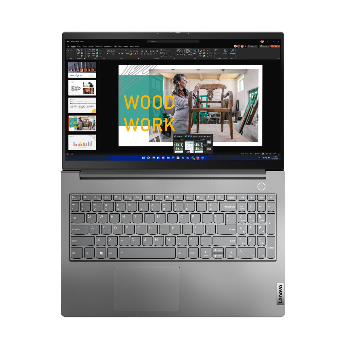 Lenovo ThinkBook 15 G4 ABA Laptop - 39.6 cm (15.6") - AMD Ryzen™ 7 5825U - 16 GB DDR4-SDRAM - 512 GB SSD - Wi-Fi 6 - Windows 11 Pro - Grey