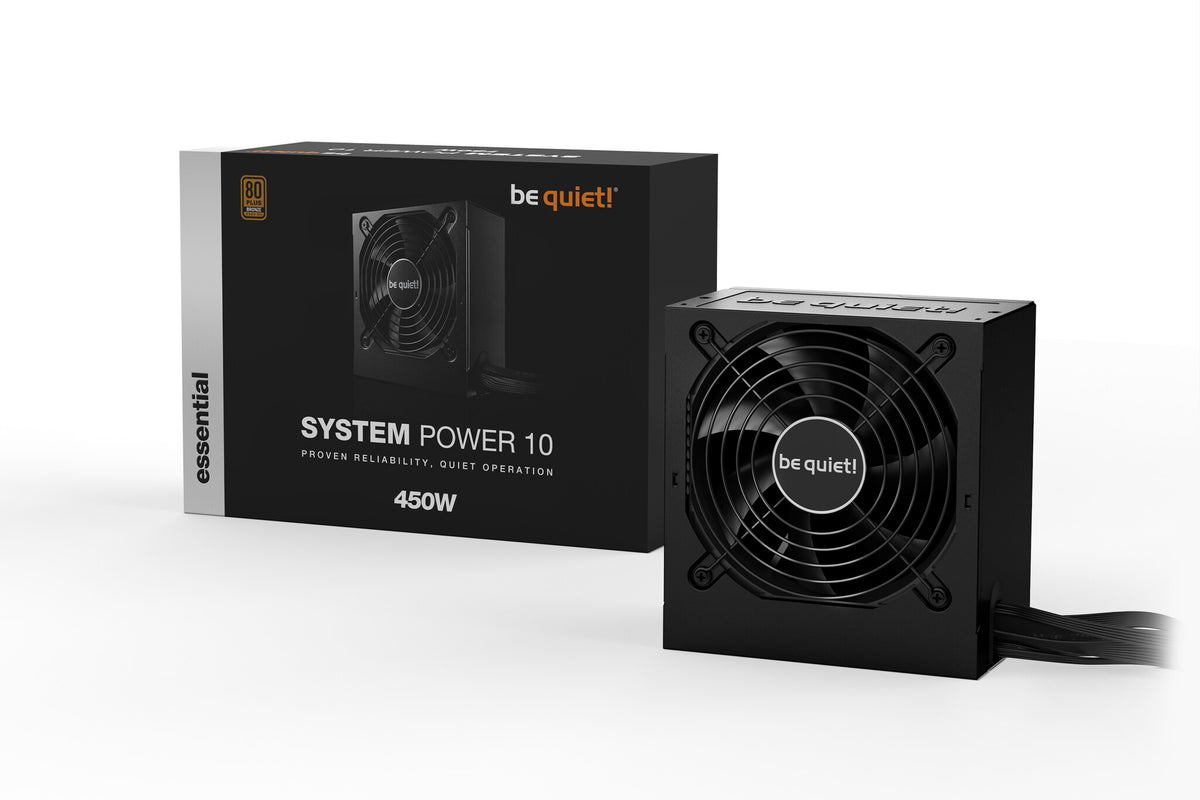 be quiet! System Power 10 - 450W 80+ Bronze Non-Modular Power Supply Unit