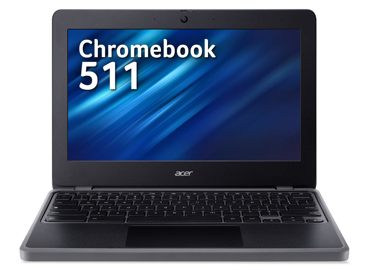 Acer Chromebook 511 - 29.5 cm (11.6") - Intel® N100 - 4 GB LPDDR5-SDRAM - 64 GB eMMC - Wi-Fi 6E - ChromeOS - Black