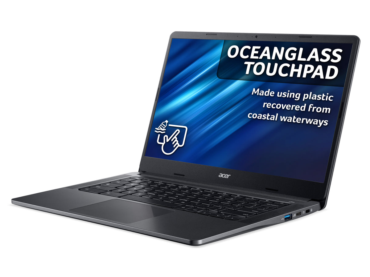 Acer Chromebook C934 - 35.6 cm (14") - Intel® Pentium® Silver N6000 - 8 GB LPDDR4x-SDRAM - 128 GB eMMC - Wi-Fi 6 - ChromeOS - Grey