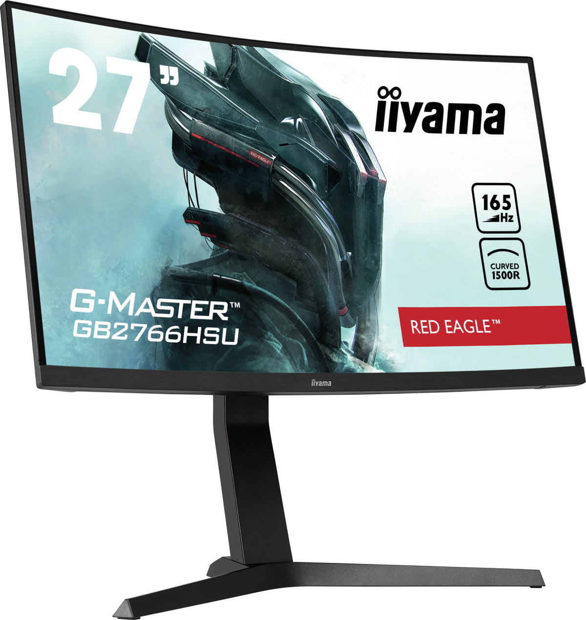 iiyama G-MASTER GB2766HSU-B1 - 68.6 cm (27") - 1920 x 1080 pixels Full HD Monitor