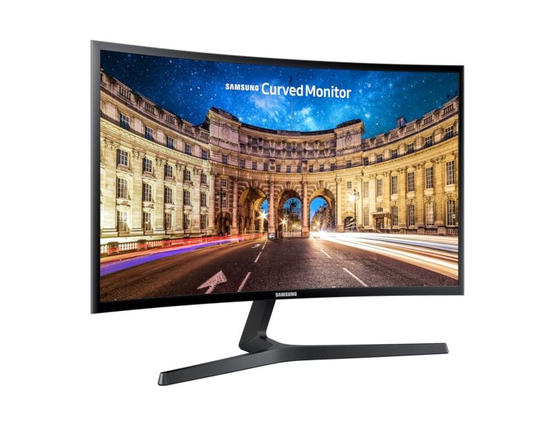 Samsung C27F398FWU 68.6 cm (27") 1920 x 1080 pixels Full HD LED Black Monitor