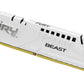 Kingston Technology FURY Beast White XMP - 16 GB 1 x 16 GB 6000MT/s DDR5 memory module