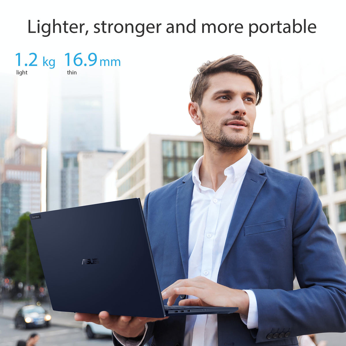 ASUS B5402CVA-KIi715X Laptop - 35.6 cm (14") - Intel® Core™ i7-1360P - 16 GB DDR5-SDRAM - 512 GB SSD - Wi-Fi 6E - Windows 11 Pro - Black