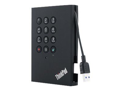 Lenovo External HDD 2000 GB Black