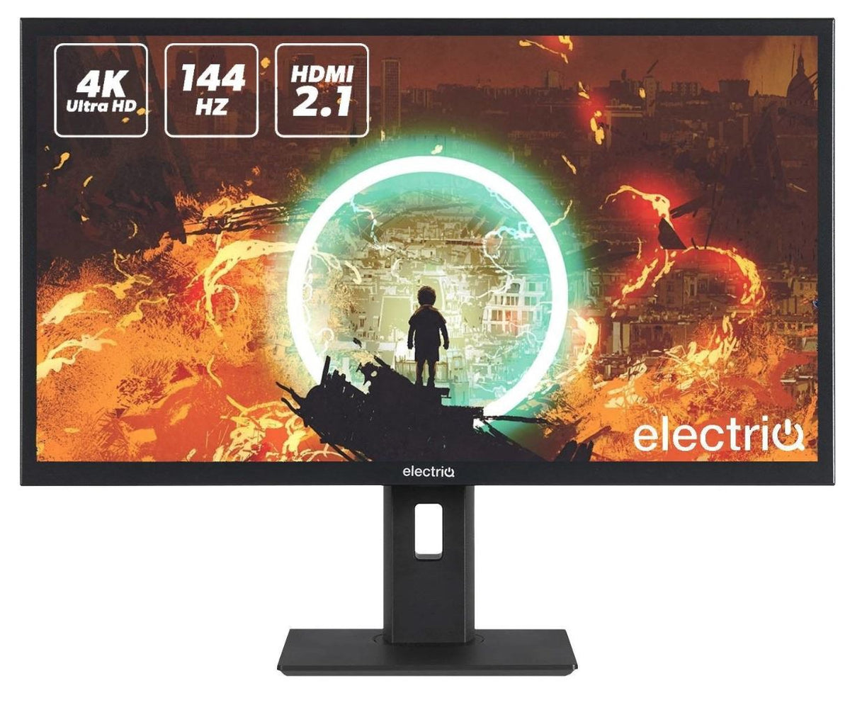 Electriq EIQ-284K144FSGH computer monitor 71.1 cm (28") 3840 x 2160 pixels 4K Ultra HD LED Black