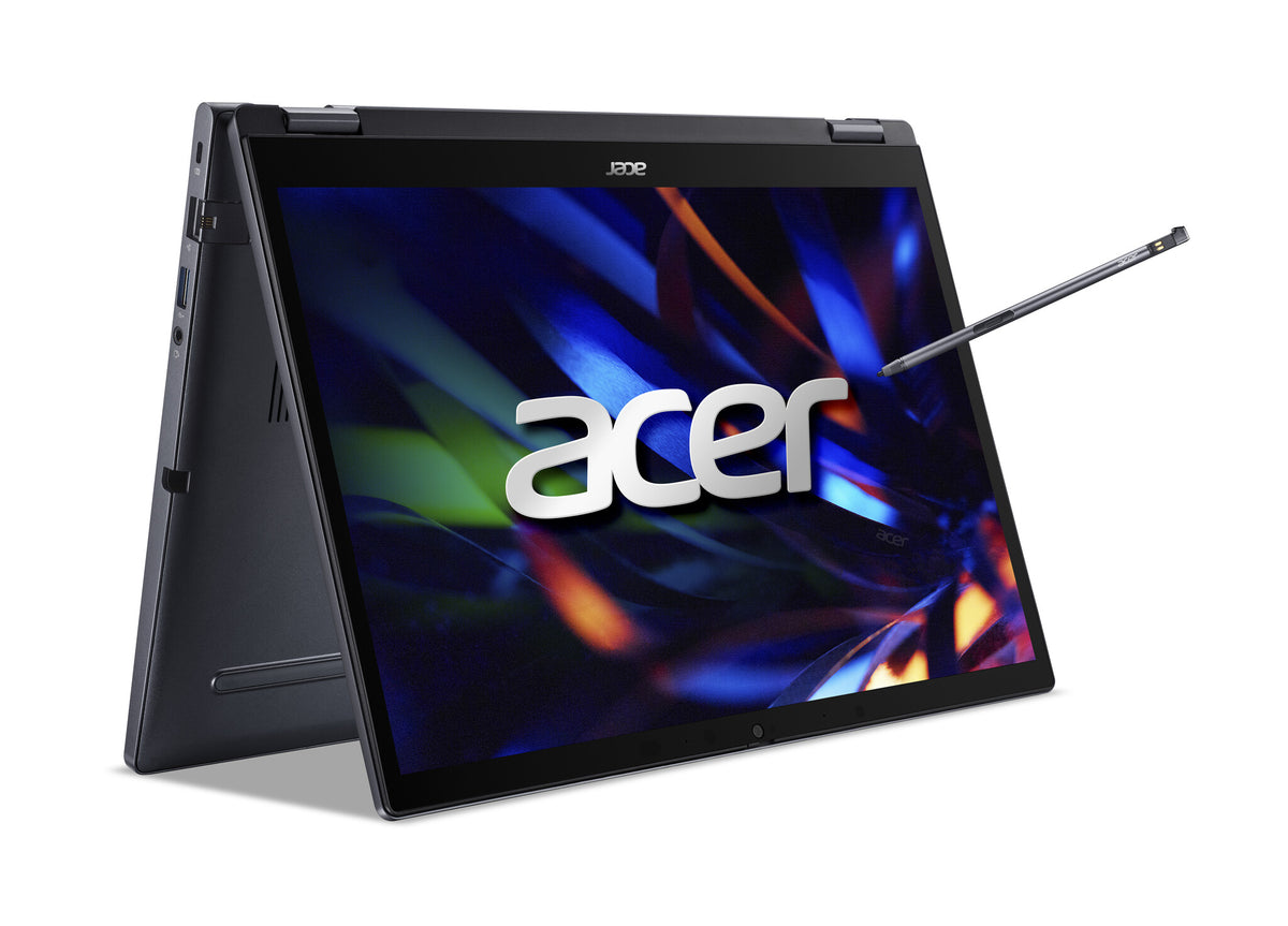 Acer TravelMate P4 Spin - 35.6 cm (14&quot;) - Touchscreen - Intel® Core™ i7-1355U - 16 GB DDR4-SDRAM - 512 GB SSB -  Wi-Fi 6E -  Windows 11 Pro - Blue