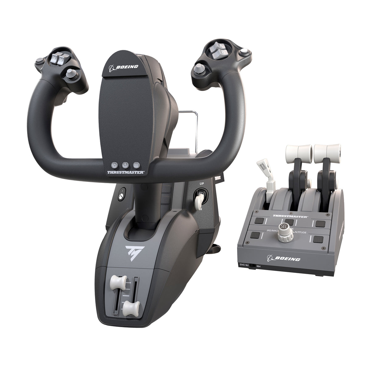 Thrustmaster TCA Yoke Pack "Boeing Edition" - Pendular Yoke + Throttle Quadrant for PC / Xbox Series X|S -