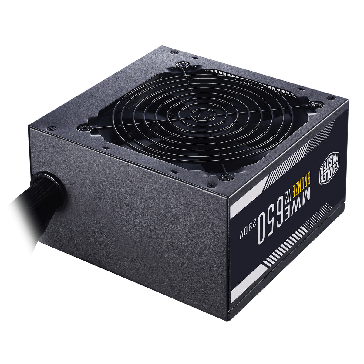 Cooler Master MWE - 650W 80+ Bronze Non-Modular Power Supply Unit in Black