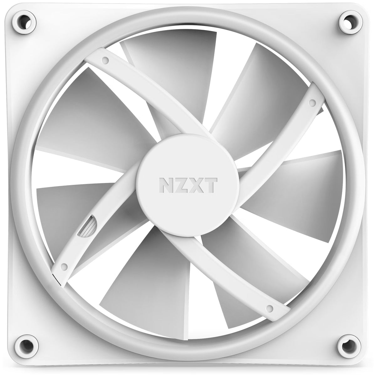 NZXT F140 RGB DUO - Computer Case Fan in White - 140mm