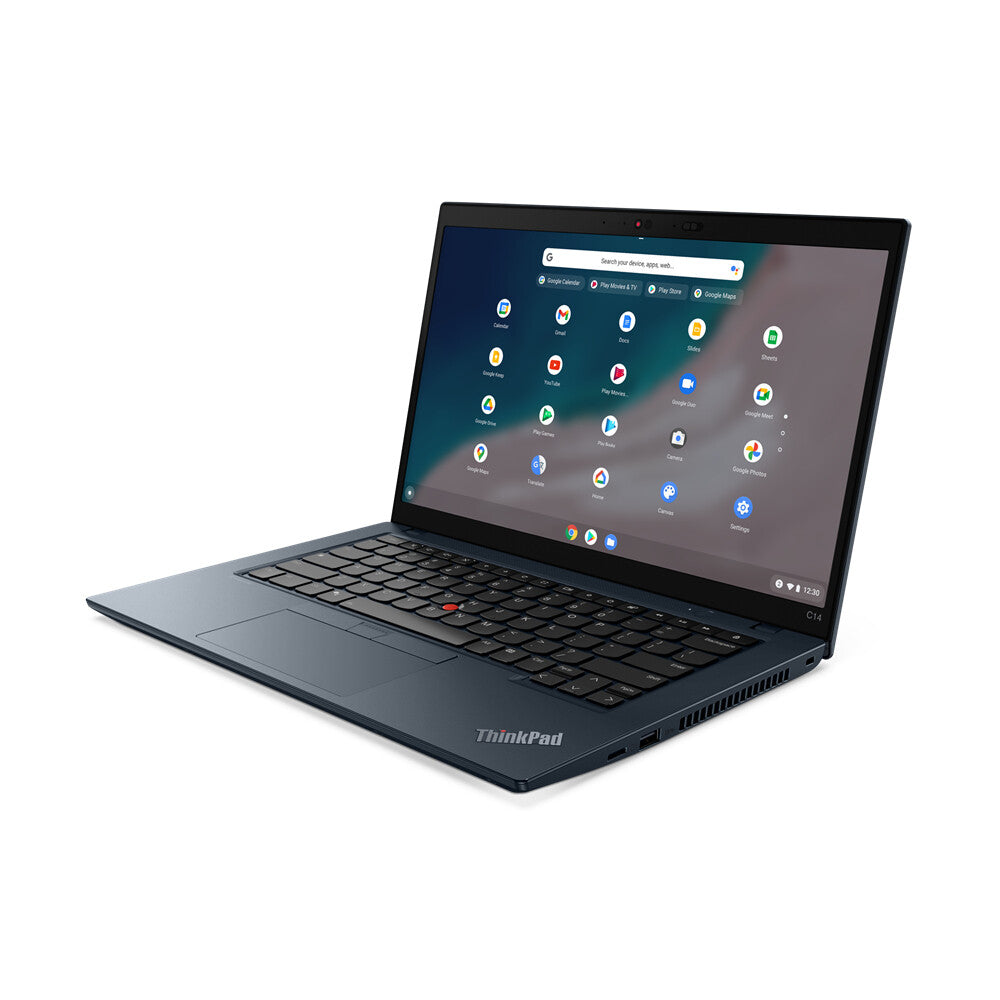 Lenovo ThinkPad C14 Gen 1 Chromebook - 35.6 cm (14&quot;) - Intel® Core™ i5-1235U - 8 GB LPDDR4x-SDRAM - 128 GB eMMC - Wi-Fi 6E - ChromeOS - Blue