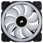 Corsair LL120 RGB - Computer Case Fan in Black / White - 120mm (Pack of 3)