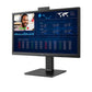 LG 24CQ650N-6N All-in-one Computer - 60.5 cm (23.8") - 1920 x 1080 pixels - Intel® Celeron® N5105 - 4 GB DDR4-SDRAM - 16 GB eMMC - Wi-Fi 6 - Black
