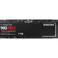 Samsung 980 PRO - PCI Express 4.0 V-NAND MLC NVMe M.2 SSD - 1 TB