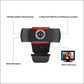 Adesso CyberTrack H3 - 1.3 MP 1280 x 720 pixels USB 2.0 webcam