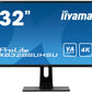 iiyama ProLite XB3288UHSU-B1 - 80 cm (31.5") - 3840 x 2160 pixels 4K UHD Monitor