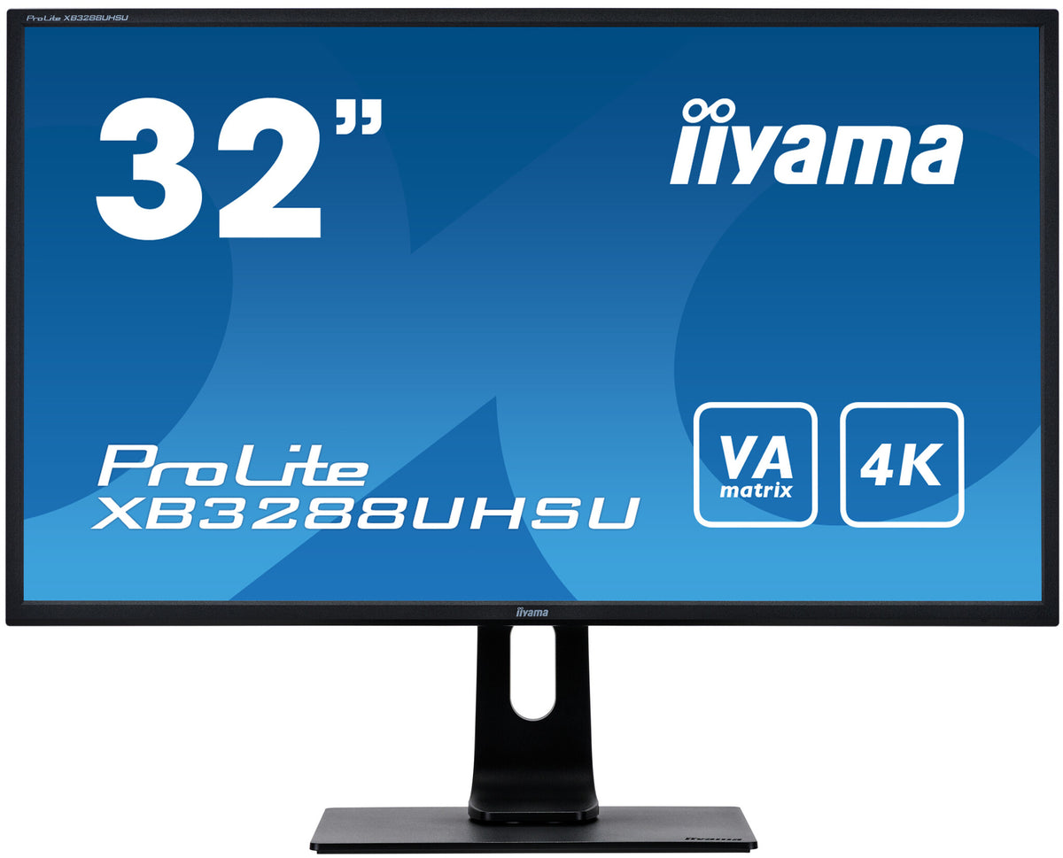 iiyama ProLite XB3288UHSU-B1 - 80 cm (31.5") - 3840 x 2160 pixels 4K UHD Monitor