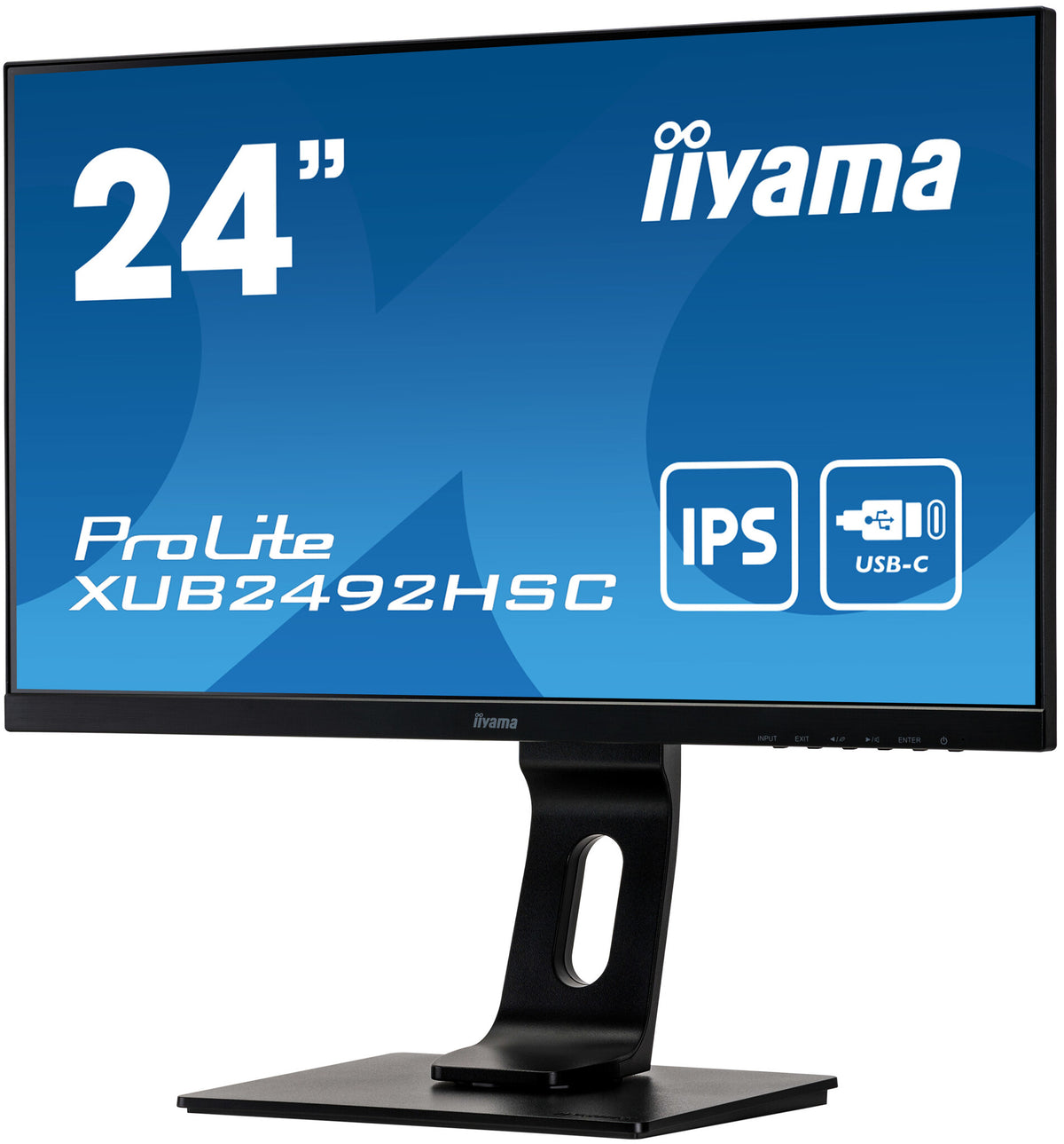 iiyama ProLite XUB2492HSC-B1 - 60.5 cm (23.8") - 1920 x 1080 pixels FHD LCD Monitor
