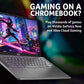 Acer Chromebook Plus 514 - 35.6 cm (14") - AMD Ryzen 3 7320C - 8 GB LPDDR5x-SDRAM - 128 GB SSD - Wi-Fi 6 - ChromeOS - Grey