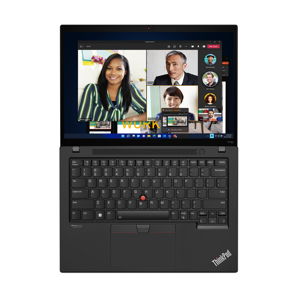 Lenovo ThinkPad P14s Gen 3 Laptop - 35.6 cm (14") - Intel® Core™ i7-1260P - 16 GB DDR4-SDRAM - 512 GB SSD - NVIDIA Quadro T550 - Wi-Fi 6E - Windows 11 Pro - Black