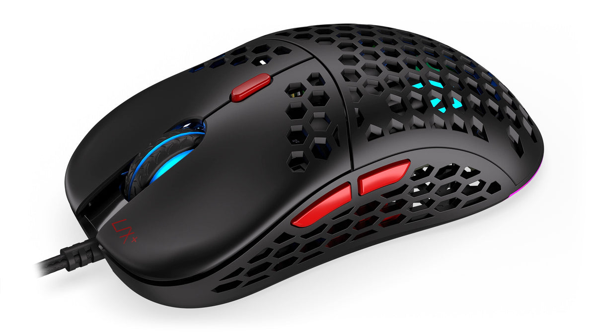ENDORFY LIX Plus - USB Type-C Wired Optical Mouse in Black - 19,000 DPI