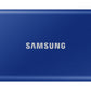 Samsung Portable SSD T7 in Blue - 1 TB