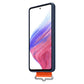 Samsung Silicone Cover with Strap for Galaxy A53 (5G) in Navy