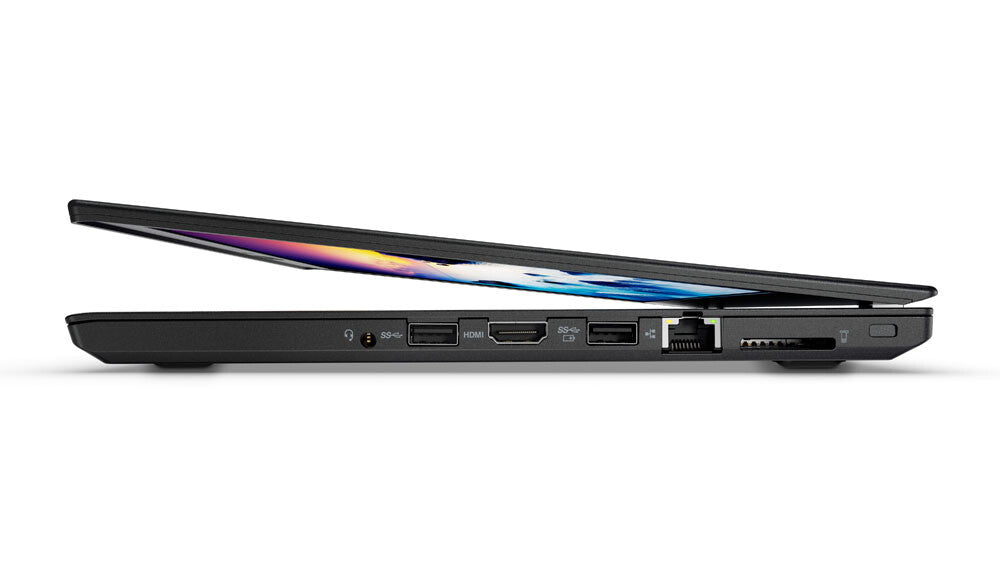 Lenovo ThinkPad T470 Laptop - 35.6 cm (14") - Intel® Core™ i5-7200U - 8 GB DDR4-SDRAM - 256 GB SSD - Wi-Fi 5 - Windows 10 Pro - Black - Refurbished