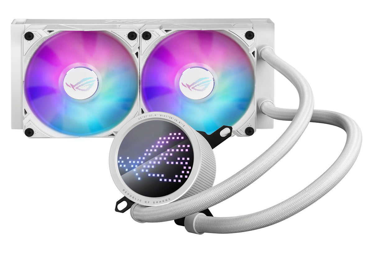 ASUS ROG Ryuo III 240 ARGB "White Edition" - Liquid Processor Cooling Kit - 240mm