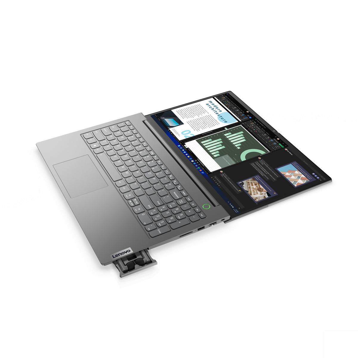 Lenovo ThinkBook 15 G4 IAP Laptop  - 39.6 cm (15.6") - Intel® Core™ i5-1235U - 8 GB DDR4-SDRAM - 256 GB SSD - Wi-Fi 6 - Windows 11 Pro - Grey