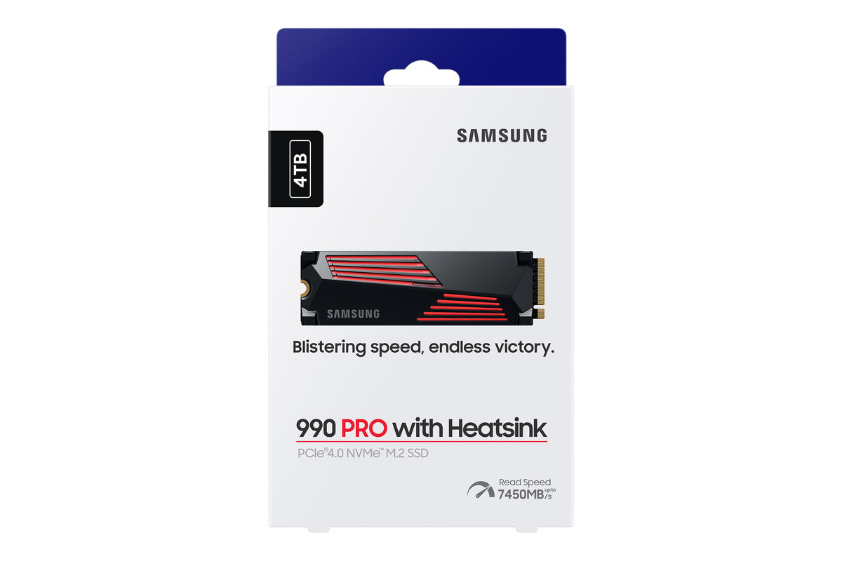Samsung 990 Pro - PCI Express 4.0 V-NAND TLC NVMe M.2 SSD - 4 TB