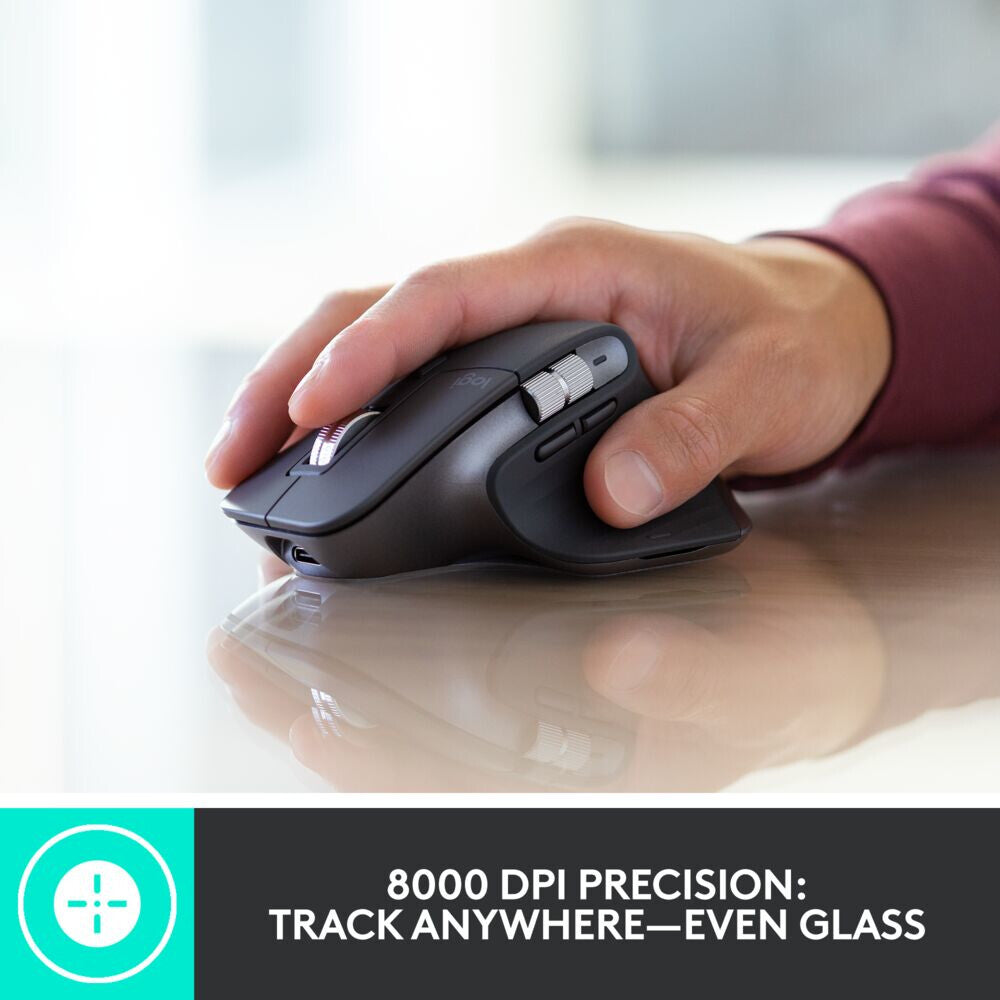 Logitech MX Keys S Combo for Business (Gen 2) -  RF Wireless + Bluetooth Mouse + Wireless QWERTY US International Keyboard