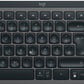 Logitech MX Keys S Combo -  RF Wireless + Bluetooth Mouse + Wireless QWERTZ German Keyboard