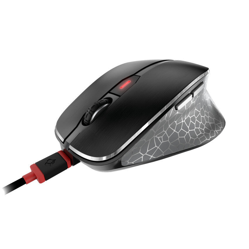 CHERRY MW 8C ERGO RF Wireless + Bluetooth Optical mouse - 3,000 DPI