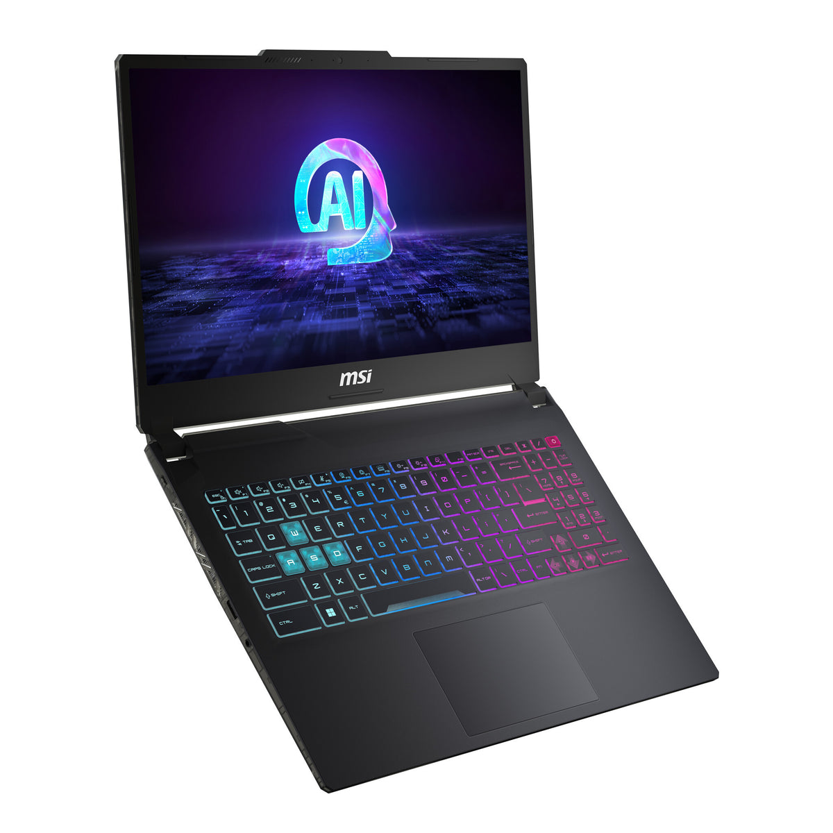 MSI Cyborg 15 AI Laptop - 39.6 cm (15.6&quot;) - Intel Core Ultra 7 155H - 16 GB DDR5-SDRAM - 512 GB SSD - NVIDIA GeForce RTX 4050 - Wi-Fi 6E - Windows 11 Home - Black