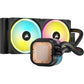 Corsair iCUE LINK H100i LCD - Liquid Processor Cooler in Black - 240mm