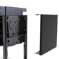 Neomounts NS-M1250BLACK - Rolling floor stand for 94 cm (37") to 177.8 cm (70")