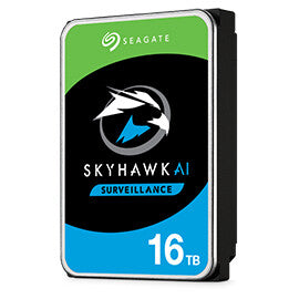 Seagate SkyHawk AI Surveillance - 7.2K RPM Serial ATA III 3.5" HDD - 16 TB