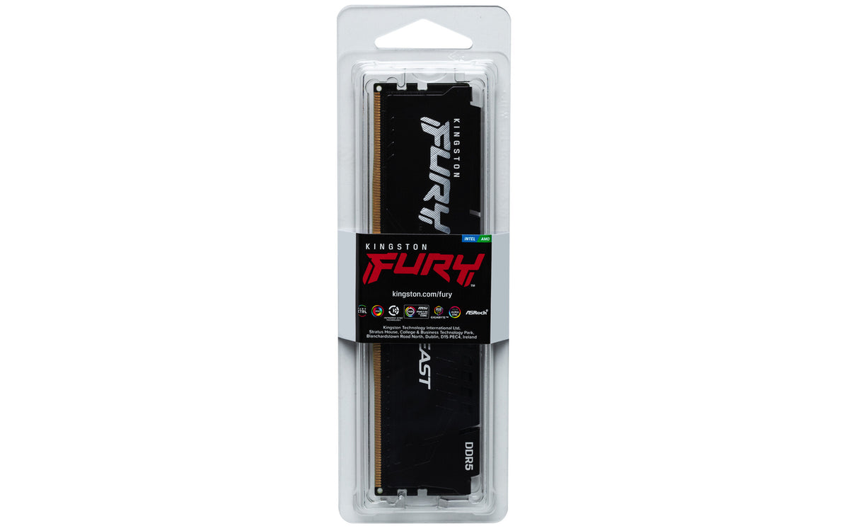 Kingston Technology FURY Beast Black - 32 GB 1 x 32 GB 5600MT/s DDR5 memory module